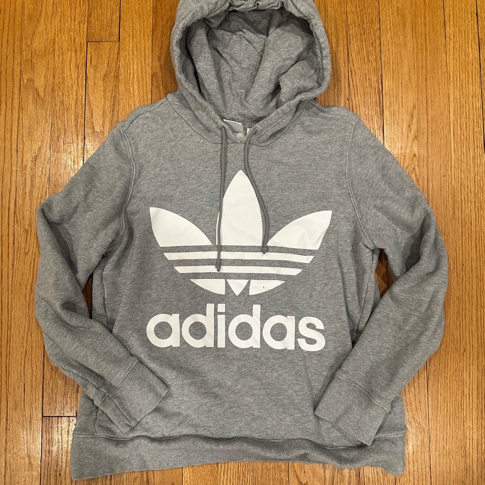 Adidas Heather Gray Pullover - image 1